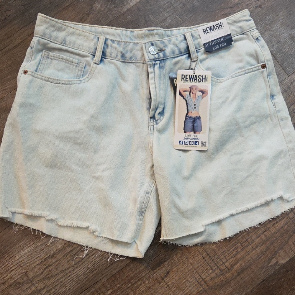Rewash Women's Baggy Bermuda Jean Shorts Size 11/30